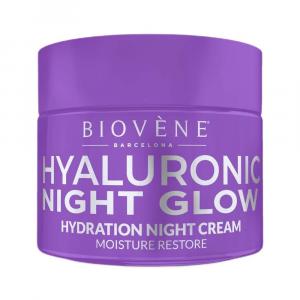 Hyaluronic Night Glow nawilżający krem do twarzy na noc 50ml