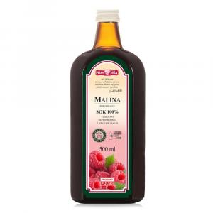 Polska Róża − Sok Malina 100% − 500 ml