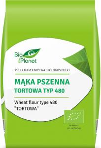 MĄKA PSZENNA TORTOWA TYP 480 BIO 1 kg - BIO PLANET