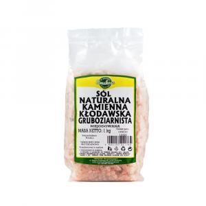 Smakosz − Sól kłodawska gruboziarnista naturalna kamienna niejodowana − 1 kg