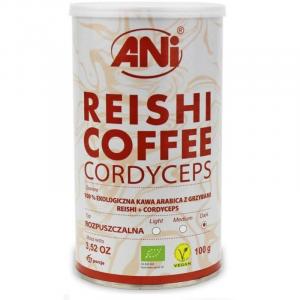 Ani Kawa Ropuszczalna Reishi + Cordyceps BIO 100 g