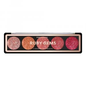 Ruby Gems Eyeshadow Palette paleta 5 cieni do powiek