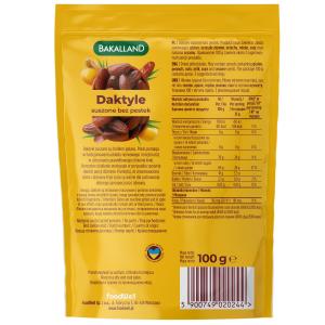 Bakalland Daktyle całe owoce 100g