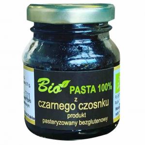 PASTA Z CZARNEGO CZOSNKU BEZGLUTENOWA BIO 80 g - PRZETWORY Z NATURY