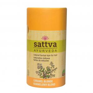 HENNA KARMELOWY BLOND ECO 150 g - SATTVA