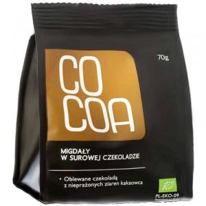 Cocoa − Migdały w surowej czekoladzie − 70 g
