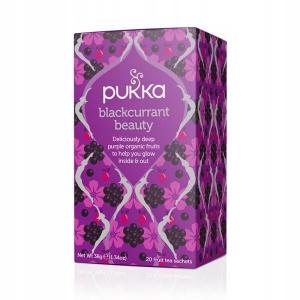 Pukka – Blackcurrant Beauty Bio, Herbata – 20 saszetek