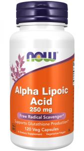NOW FOODS Alpha Lipoic Acid (120 kaps.)
