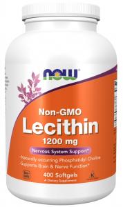 Lecytyna sojowa 1200 mg non GMO (400 kaps.)
