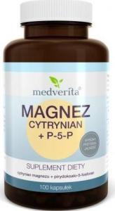 Medverita Magnez Cytrynian P 5 P100 K