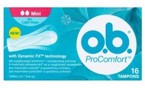 O.B. – ProComfort Mini, Tampony higieniczne – 16 szt.