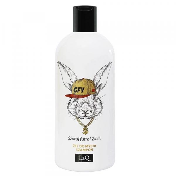 LaQ − Królik, żel do mycia i szampon do włosów 2w1 − 300 ml
