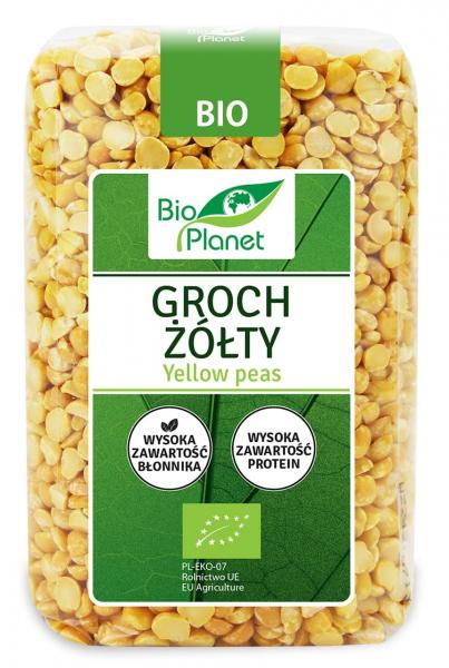 BIO PLANET Groch żółty BIO 500g