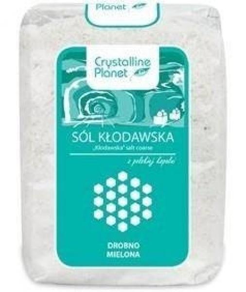 Bio Planet − Sól kłodawska drobno mielona − 600 g