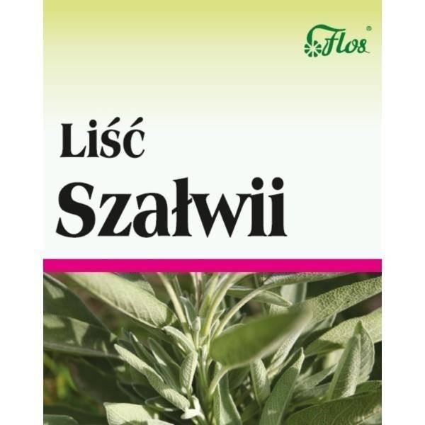 Flos Szałwia Liść 50G Tonizuje I Uspokaja