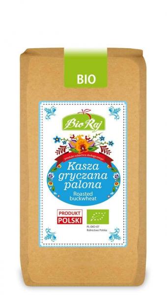 KASZA GRYCZANA PALONA BIO 500 g - BIO RAJ