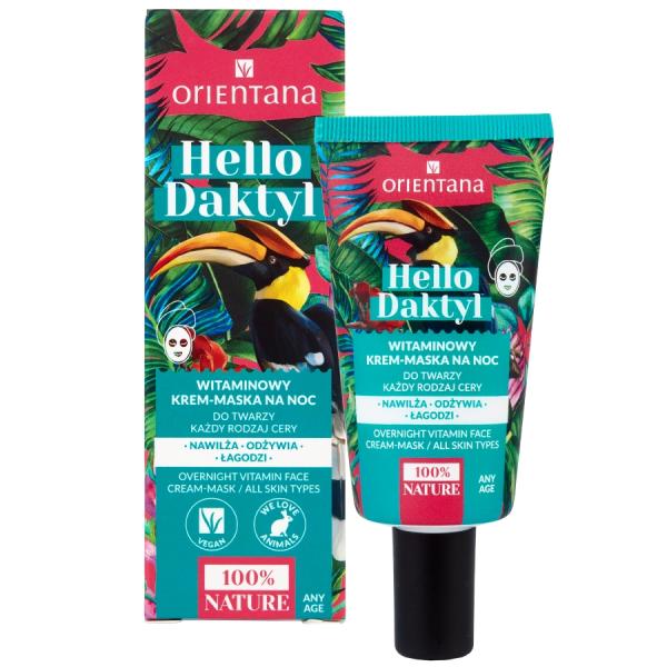 Orientana - HELLO DAKTYL WITAMINOWY KREM- MASKA NA NOC 40 ml