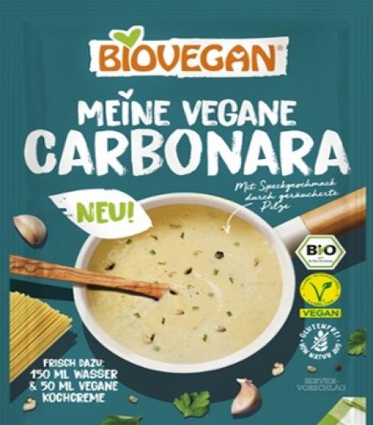 SOS CARBONARA WEGAŃSKI BEZGLUTENOWY BIO 27 g - BIOVEGAN