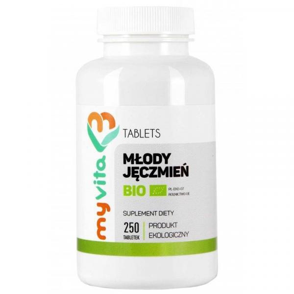 Myvita Młody Jęczmień Bio 500 Mg 250 T