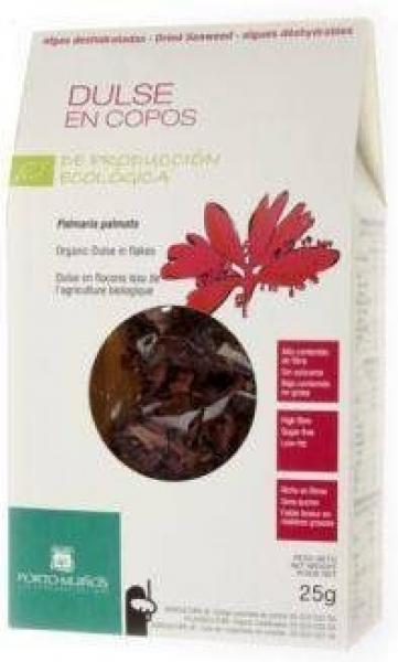 Porto Muinos − Algi morskie suszone Dulse BIO − 25 g