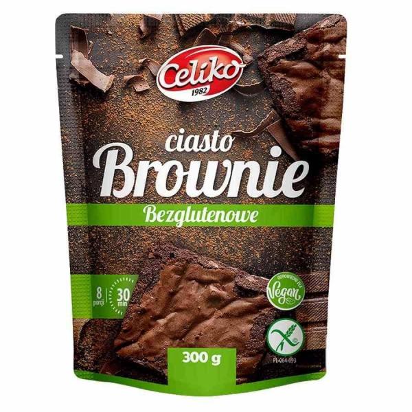 Mieszanka na bezglutenowe Brownie, Celiko 300g