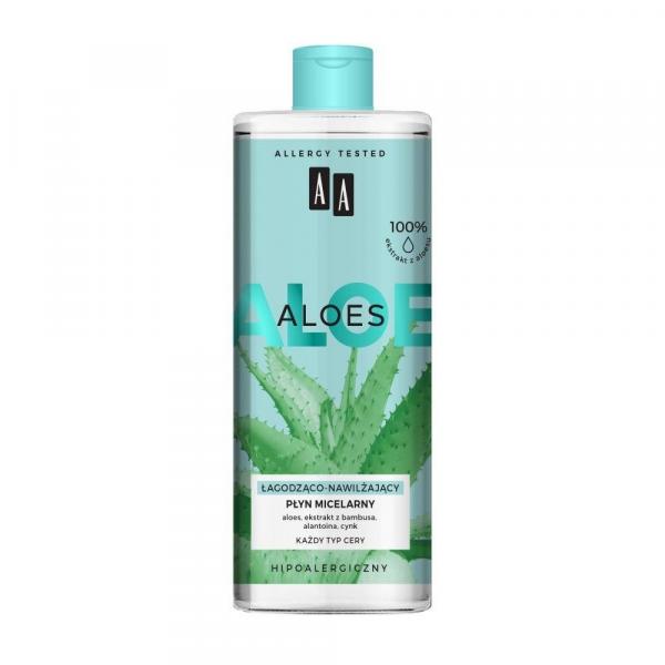 Aloes 100% Aloe Vera Extract płyn micelarny łagodząco-nawilżający 400ml