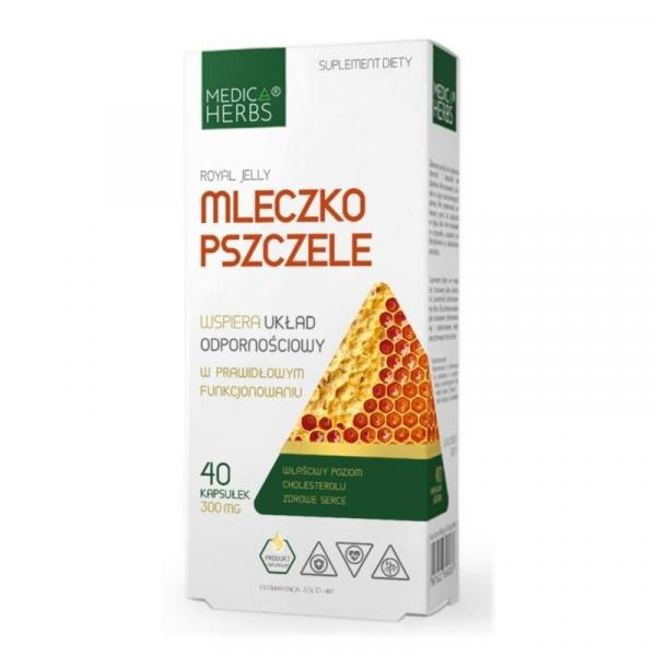 Medica Herbs Mleczko Pszczele 40 k Royal Jelly