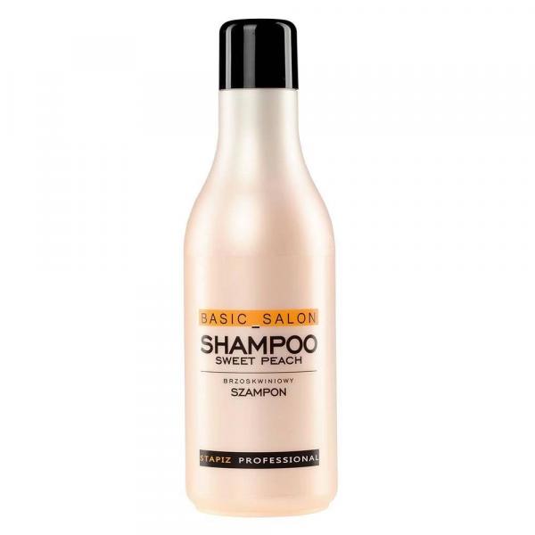 Basic Salon Shampoo Sweet Peach brzoskwiniowy szampon do włosów 1000ml