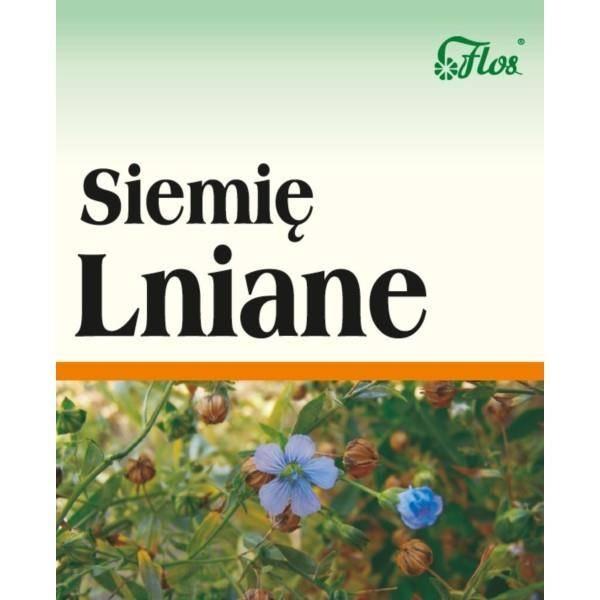 Flos Siemię Lniane 250G Wspiera Układ Pokarmowy