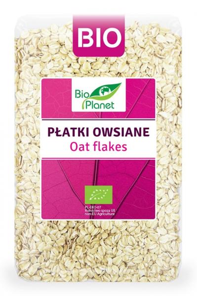 Bio Planet − Płatki owsiane BIO − 1 kg