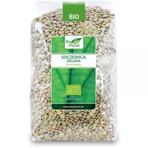 BIO PLANET Soczewica zielona BIO 1kg