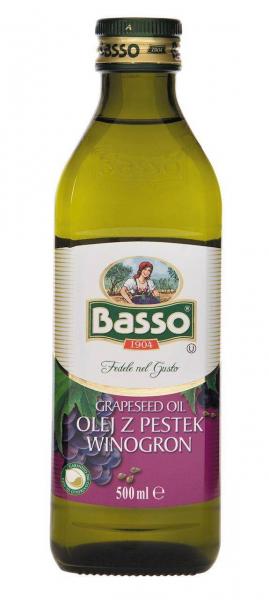 Basso − Olej z pestek winogron − 500 ml