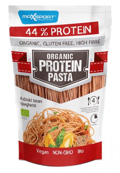 Maxsport − Makaron spaghetti z z soi i czerwoną fasolą adzuki bezgl. BIO − 200 g