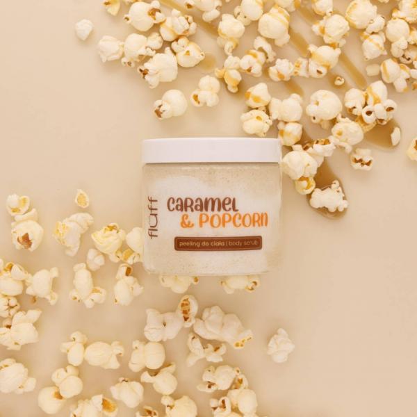 Peeling do ciała o zapachu karmelu i popcornu 160 ml