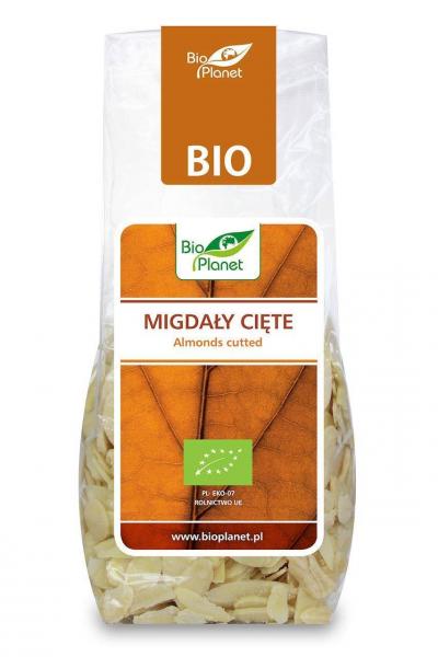 BIO PLANET Płatki migdałowe(migdały cięte)BIO 100G