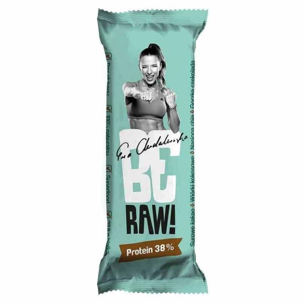 BeRAW Baton proteinowy 26% kakao - 40g