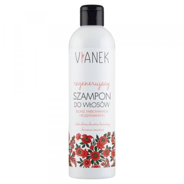 Vianek - Szampon regenerujący do włosów blond, rozjaśnianych, farbowanych - 300 ml