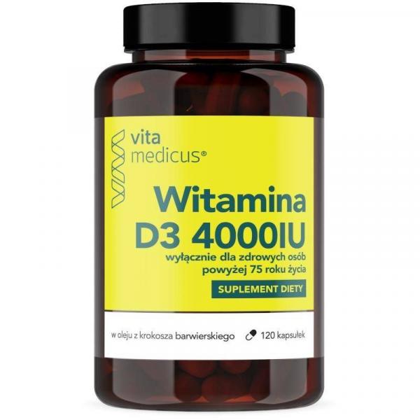 Vita medicus Witamina D3 4000 IU powyżej 75 roku