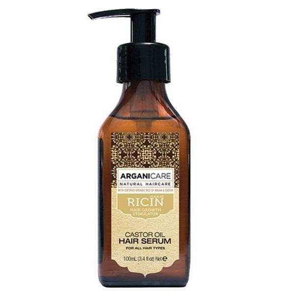 Arganicare − Castor Oil Hair Serum, serum z olejem rycynowym do włosów − 100 ml