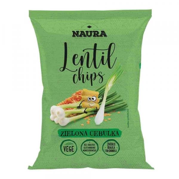 Chrupki z soczewicy Zielona cebulka 70 g