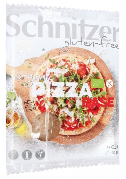 KUKURYDZIANY SPÓD DO PIZZY BEZGLUTENOWY BIO 100 g – SCHNITZER