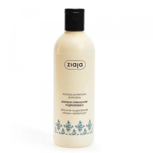 Kuracja Proteinami Jedwabiu szampon intensywnie wygładzający do włosów niesfornych 300ml