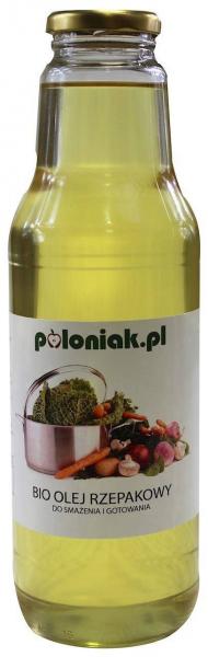 OLEJ RZEPAKOWY BIO 750 ml - POLONIAK