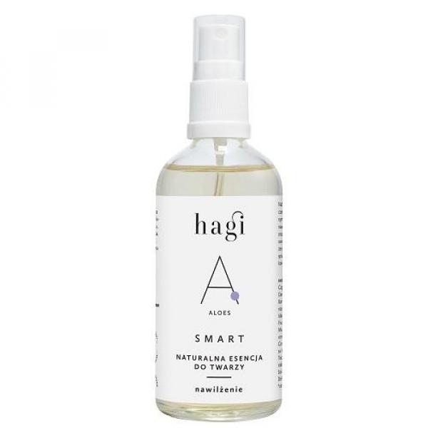 Hagi − Smart A Nawilżenie, naturalna esencja do twarzy z aloesem − 100 ml