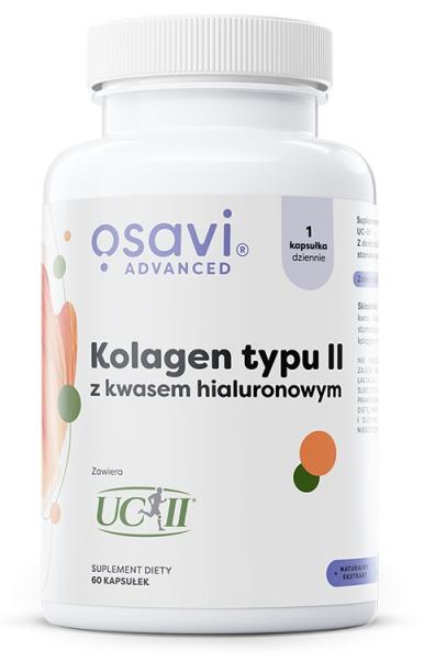 Kolagen Typu II z Kwasem Hialuronowym - 60 caps