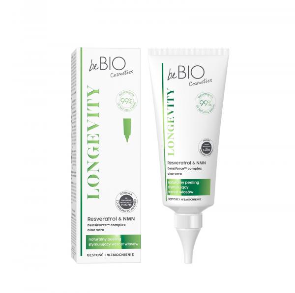 BeBIO LONGEVITY Gęstość i wzmocnienie peeling stymulujący wzrost włosów 100ml