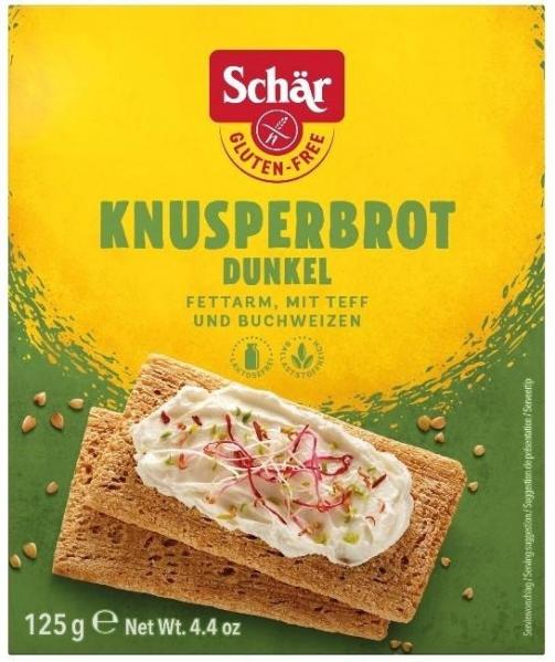 Knusperbrot dunkel- pieczywo chrupkie ciemne BEZGL. 125 g