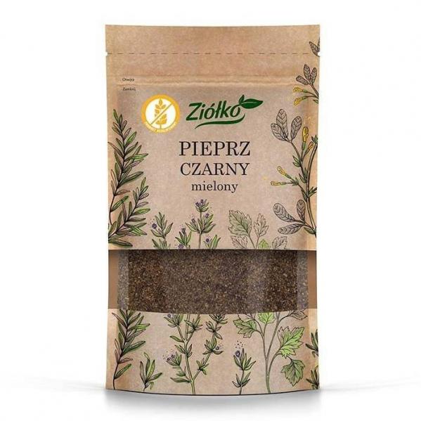 Ziółko Pieprz Czarny mielony bezglutenowy 60 g