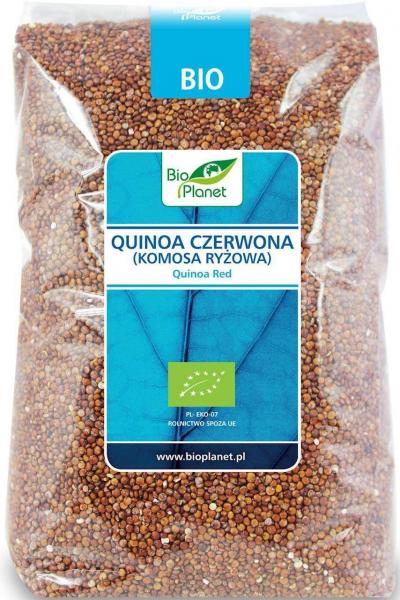 QUINOA CZERWONA KOMOSA RYŻOWA BIO 1 kg BIO PLANET