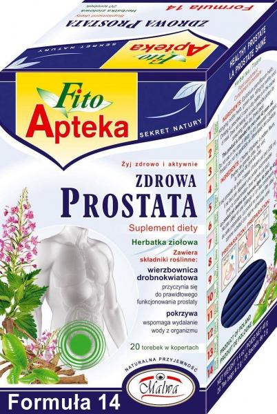 Malwa − F14 Zdrowa prostata, herbata − 20 x 2 g